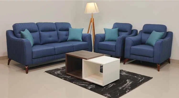 Whinchister Fabric Sofa Set 3+1+1 Seater
