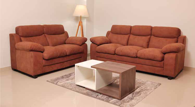 Novelty Fabric Sofa Set 3+2 Seater