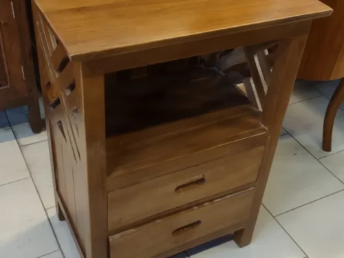 Harmony Side Table In Imported Teak Wood