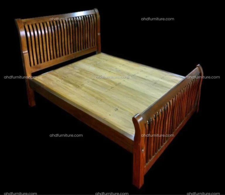 H1 Queen Size Bed In Hard Wood