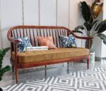 Heritage Sofa 3 Seater In Rosewood