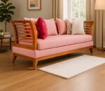 Legend Wings Wooden Sofa Set In Teak Wood 3 seater (4)