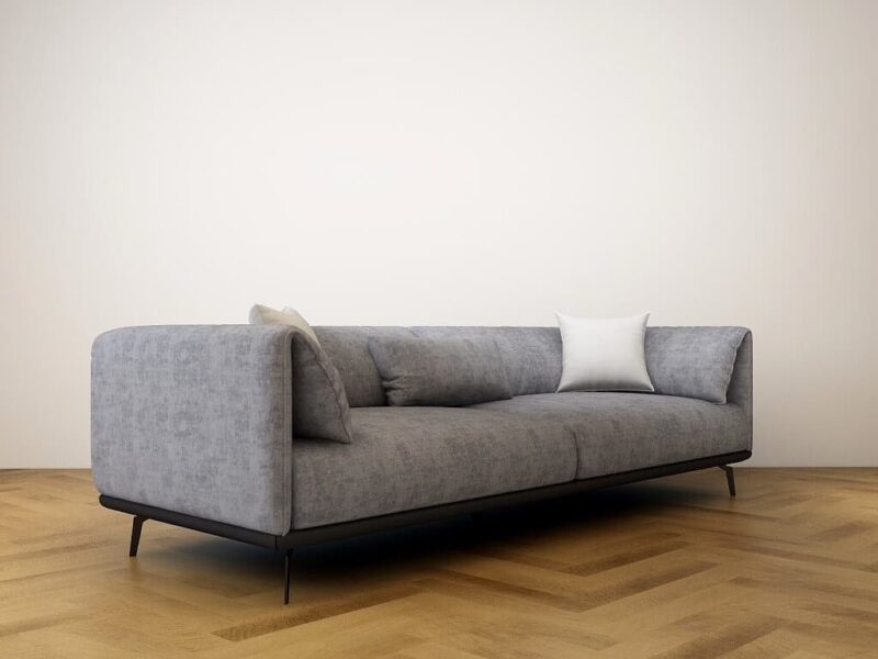 3 Seater Fabric Sofa 8