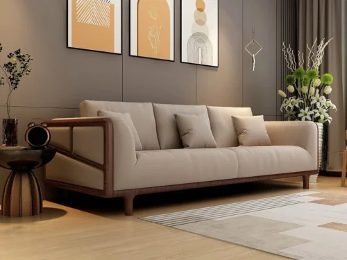 Harmony 3 Seater Fabric Sofa