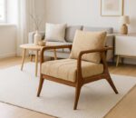 Falon Teak Wood Sofa 1 seater (3)