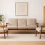 Toby Wooden Sofa Set In Teak 3+1+1 Wood (1)