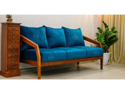 3 Seater Wooden Sofa 4