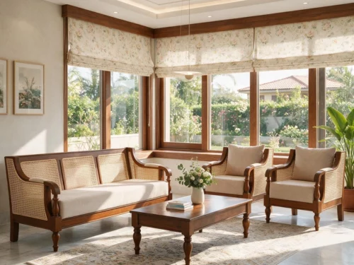 Grafton Wooden Sofa Set 311