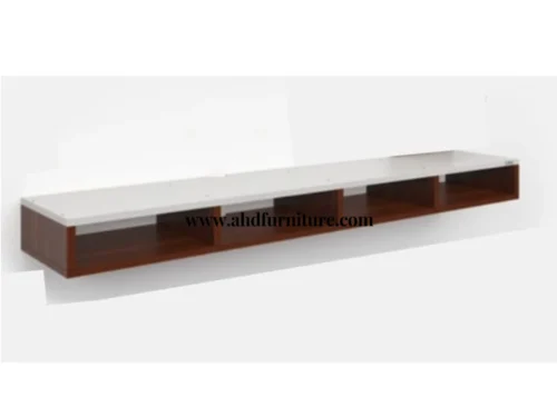 TV Unit Four Open Racks In Engineered Wood