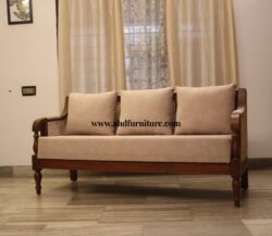 3 Seater Wooden Sofa 16