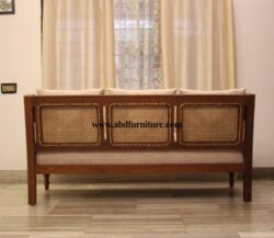 3 Seater Wooden Sofa 18