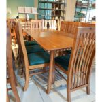 Yugo Dining Table Set In Teak Wood