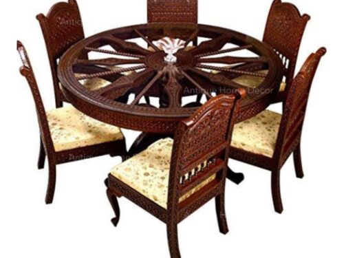 Glass dining table 6 seater 3