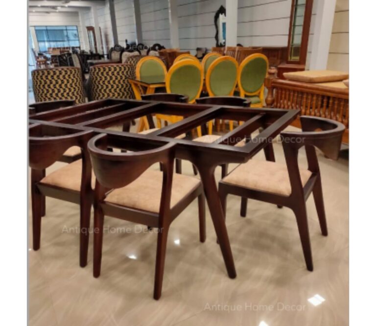Glass dining table 6 seater 6