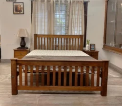 Reaper King Size Bed in Hard Wood