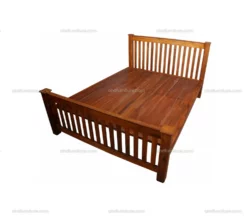 Reaper King Size Bed in Hard Wood