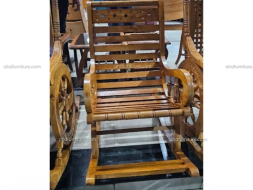 Delta Rocking Chair In Imported Teak Wood