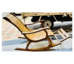 Fabio Rocking Chair In Imported Teak Wood
