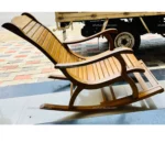 Fabio Rocking Chair In Imported Teak Wood