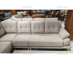 Olive Corner Fabric Sofa Set