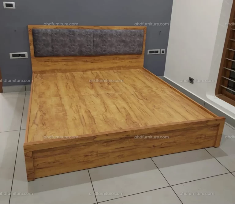 Regina Queen Size Bed with Storage In Engineered Wood