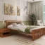 Prada King Size Bed In Teak Wood