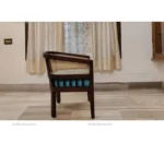 Clint Arm Chair with Cane In Rosewood - Image 5