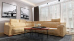 Mike Corner Fabric Sofa Set - Fabric - Image 8