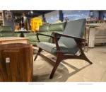 Neo Arm Chair In Teak Wood - Teak Wood - Image 2