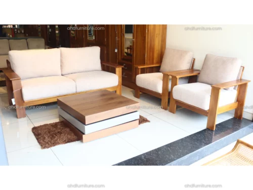 Wooden Sofa Set 4