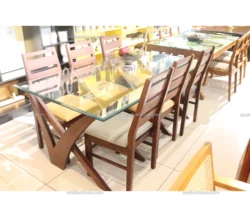 Glass dining table 6 seater 21