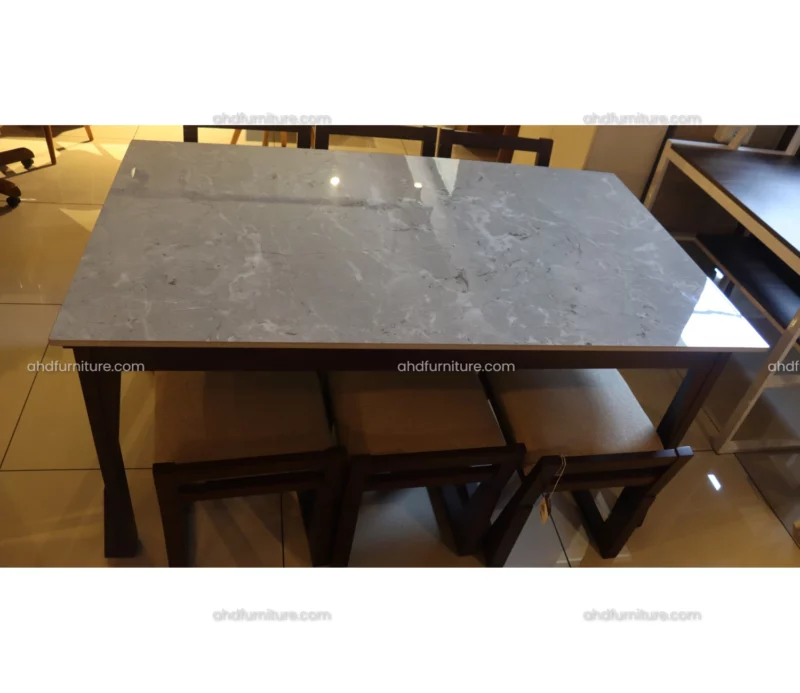 Glass dining table 6 seater 10