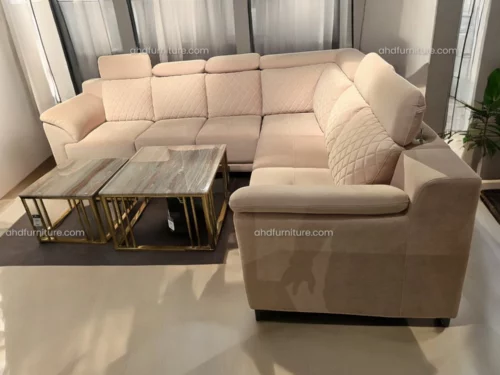 Mike L Shape Sofa Set
