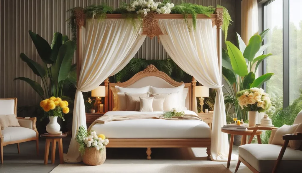 four poster canopy bed