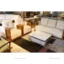 Alba Fabric Sofa Set In Teak Wood