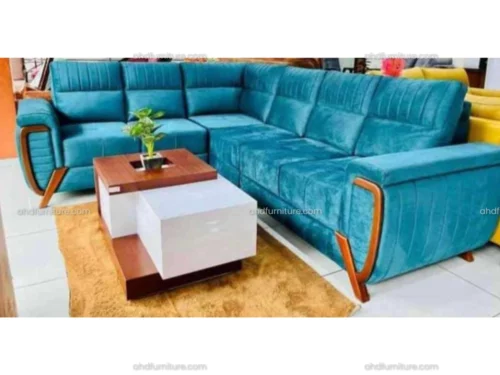 3 Seater Wooden Sofa 3