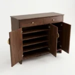 Hitachi Shoe Rack In Teak Wood 2