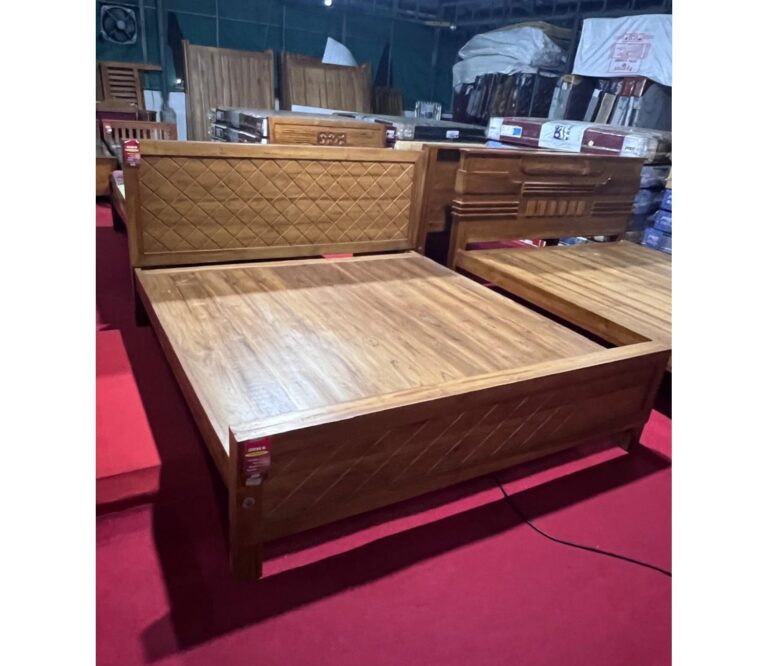 K1 Wooden Bed King Size Bed In Teak Wood
