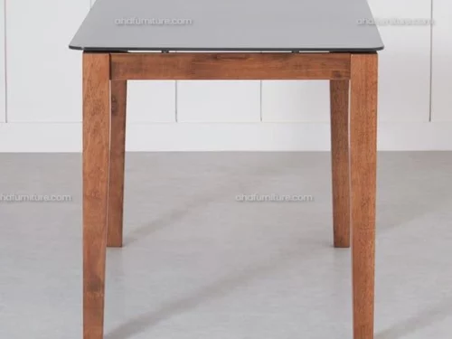 Armona Wooden Dining Table In Teak Wood (Table Only)