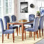 Armona Wooden Dining Table Set In Teak Wood