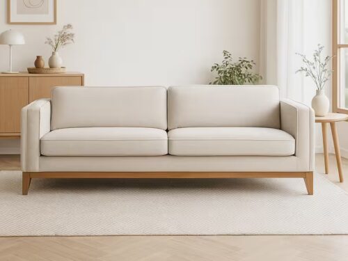 Verna Teak Wood Sofa 3+2 (4)