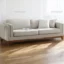 Verna 3+2 Fabric Sofa Set In Wood