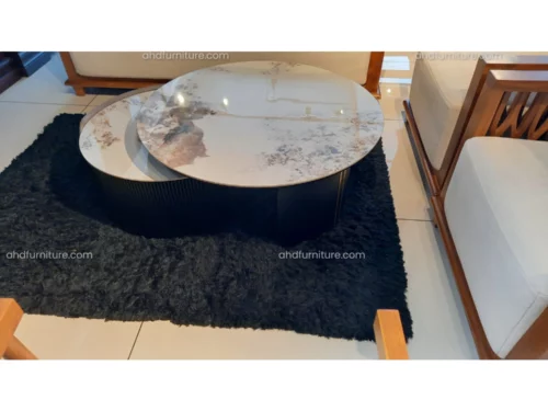 Tuscon Coffee Table Set With Marble Top