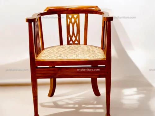 Hope Wooden Arm Chair In Teak Wood
