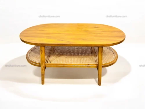Ireland Wooden Coffee Table In Imported Teak Wood