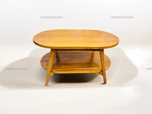 Panay Wooden Coffee Table In Imported Teak Wood