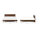 Rico King Size Wooden Bed - Hard Wood, King Size, Without Storage - Image 7