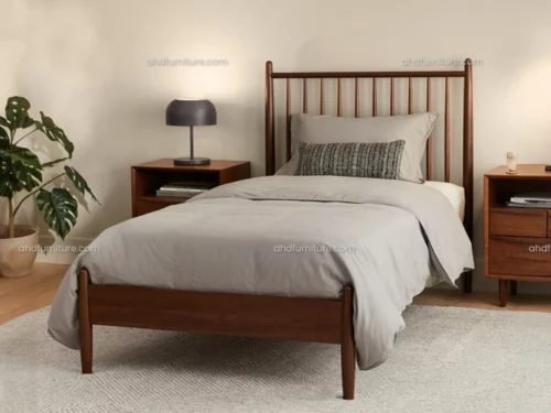 Grill Double Size Wooden Cot