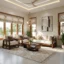 rapa 311 wooden sofa set