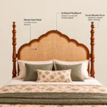 Baikal Wooden King Size Poster Cot 10